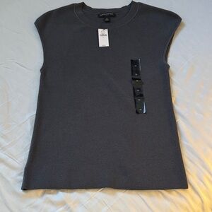 Banana Republic Charcoal Muscle Tee